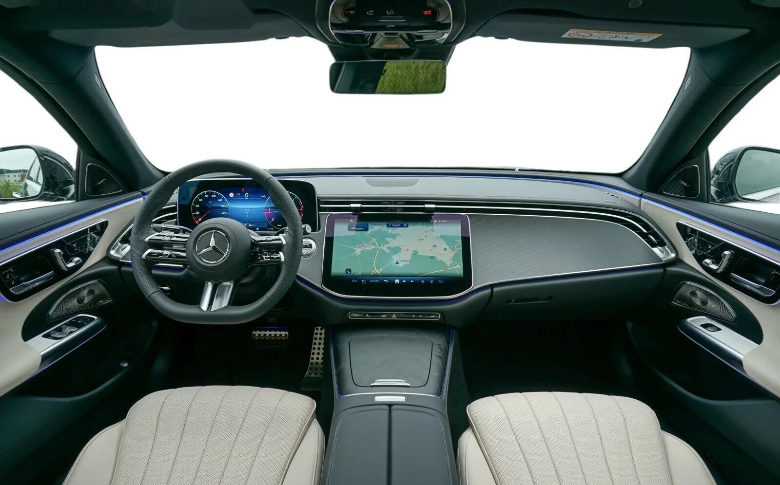 Mercedes-Benz E E 220 d 4MATIC Sedan w leasingu — zdjęcie 6